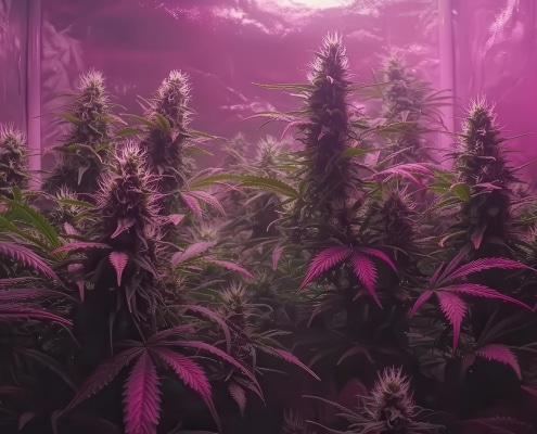 Purple Cannabis