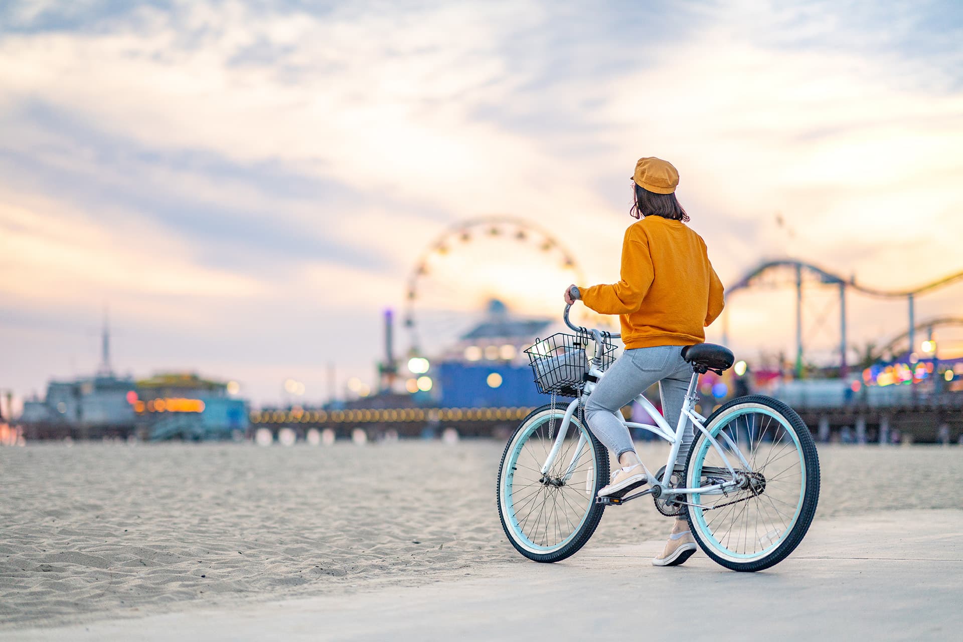 Young woman in Los Angeles, USA